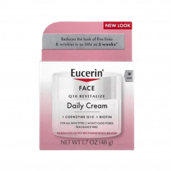 كريم الوجه بتركيبة Q10 المضاد للتجاعيد من يوسيرين 48ج