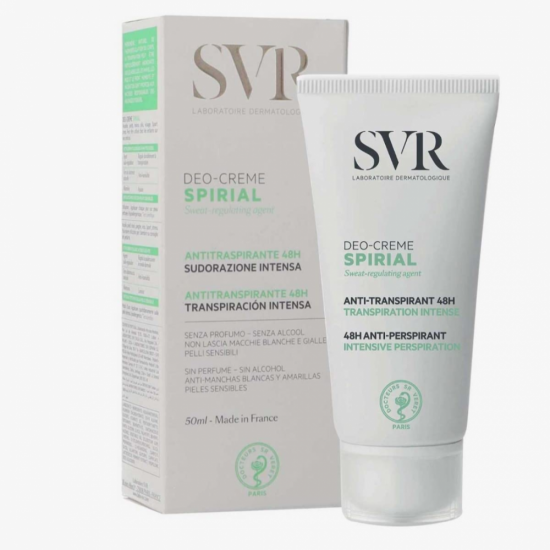اس في ار كريم سبيريال كريم مضاد للتعرق مكثف يدوم لمدة 48 ساعة 50 مل اس في ار كريم سبيريال كريم مضاد للتعرق مكثف يدوم لمدة 48 ساعة 50 مل