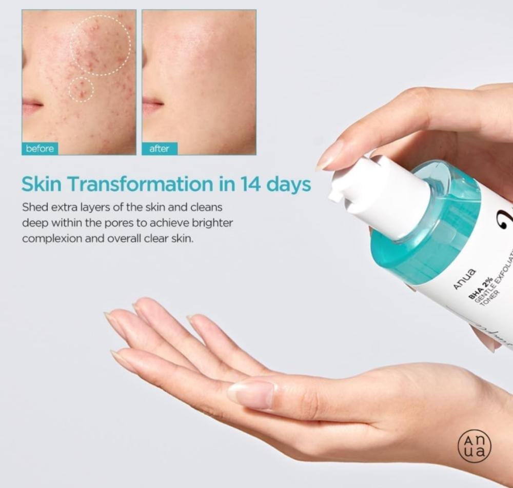 تونر مقشر BHA 2% لطيف من انوا , 150مل