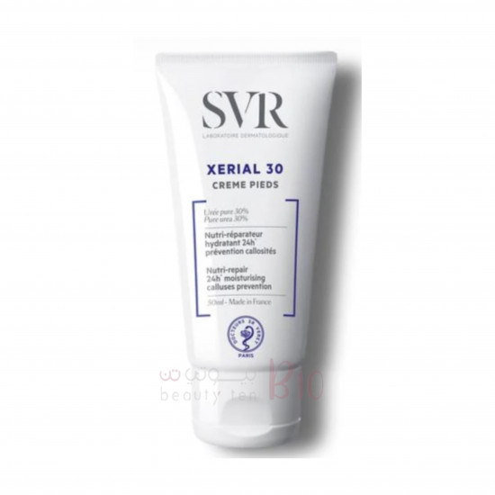 SVR Xerial 30 كريم للقدمين لمعالجة البشرة القاسية والسميكة والمتصلبة - 50 مل SVR Xerial 30 كريم للقدمين لمعالجة البشرة القاسية والسميكة والمتصلبة - 50 مل