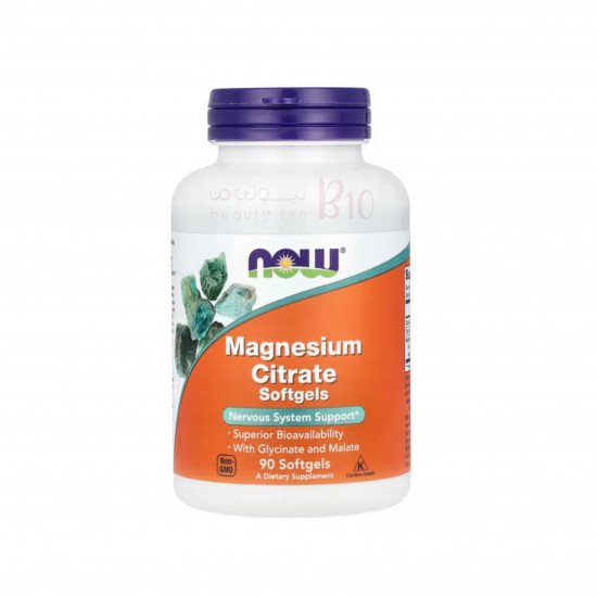 سترات المغنيسيوم،90 كبسولة هلامية