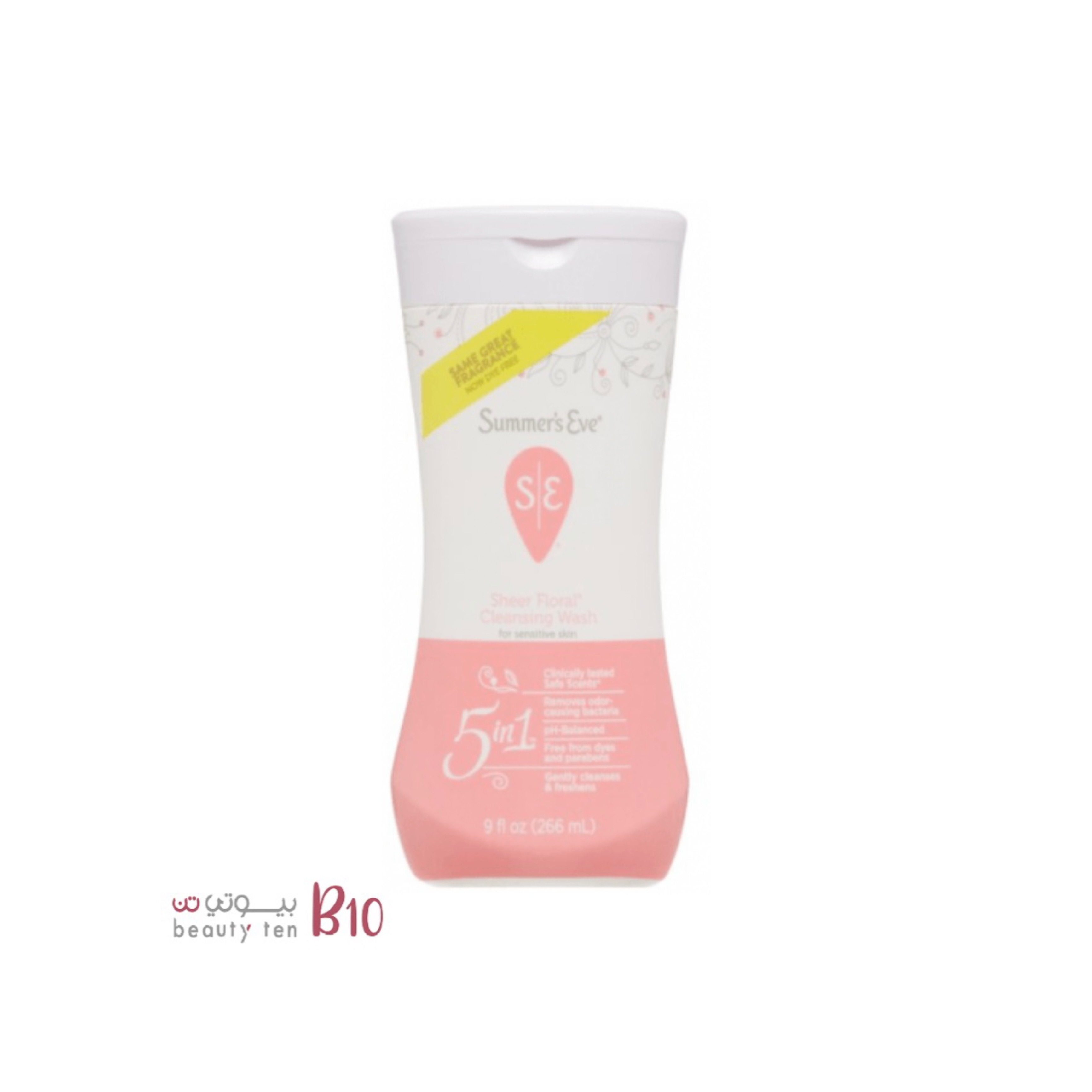 غسول المنطقة الحساسة برائحة الازهار من سمر ايف - 266مل