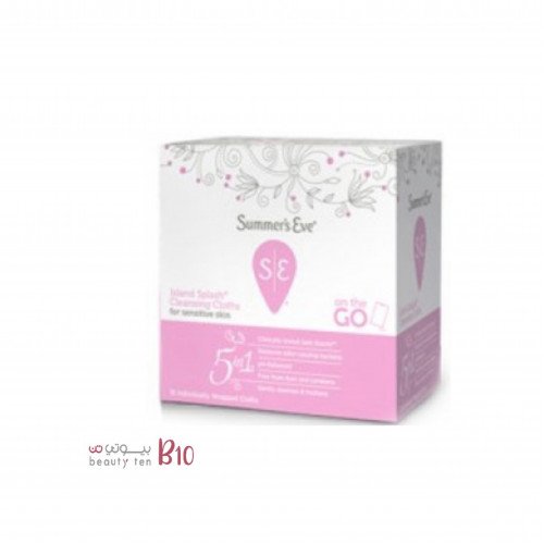 مناديل قماشية مبللة للمنطقة الحساسة أيس لاند سبلاش الحساسة سمرز إيف - 16 منديل