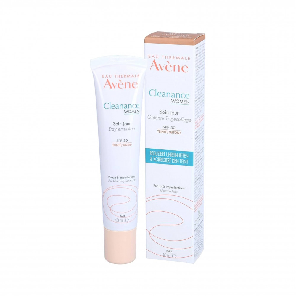 أفين كلينانس النهاري للنساء بعامل حماية من الشمس SPF30 ملون، 40 مل