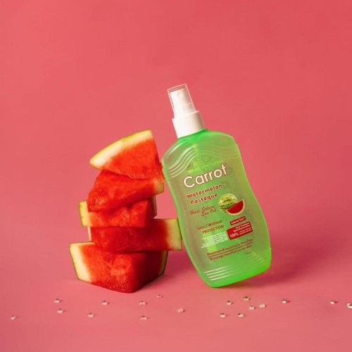 زيت تسمير الجسم بماء البطيخ من كاروت صن 200مل