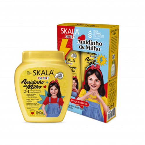 مجموعة سكالا اكسبرت اميدينهو دي ميلهو للأطفال شامبو + بلسم 325 مل