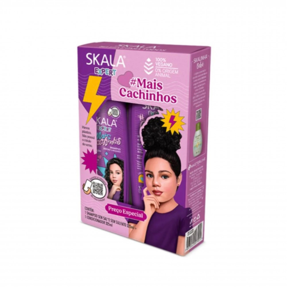 شامبو + بلسم ميس كاشينهوس للأطفال من سكالا 325 مل