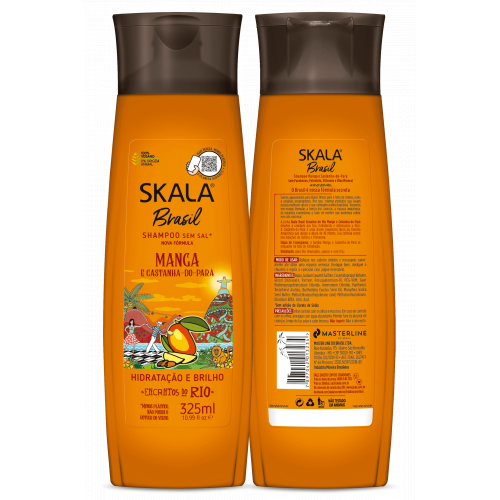 شامبو + بلسم مجموعة الشعر بالمانجو والجوز البرازيلي من سكالا 325 مل