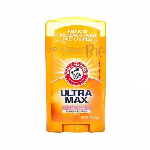 مزيل مانع للتعرق الترا ماكس للنساء من ارم اند هامر - 28غ مزيل مانع للتعرق الترا ماكس للنساء من ارم اند هامر - 28غ