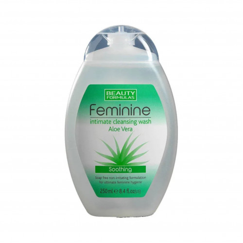 غسول نسائي مرطب للمناطق الحساسة بالصبار من بيوتي فورميلاز - 250مل
