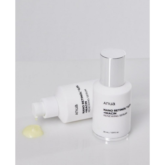 سيروم نانو ريتينول 0.3% + نياسين من انوا 30 مل سيروم نانو ريتينول 0.3% + نياسين من انوا 30 مل