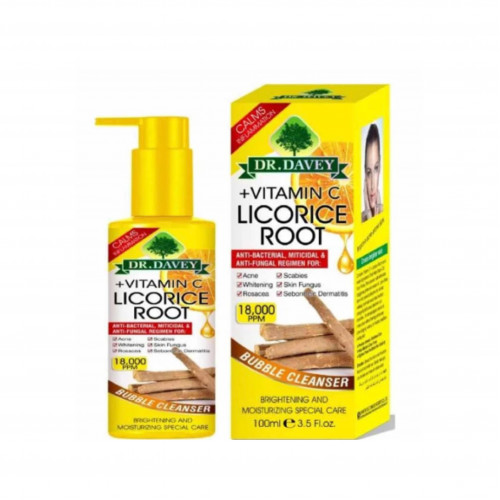 دكتور ديفي غسول منظف للوجه بخلاصة عرق السوس وفيتامين سي - 60 جم