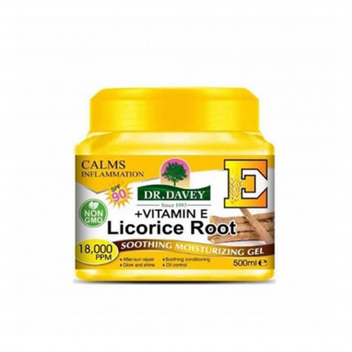 دكتور ديفي كريم وجه بخلاصة عرق السوس وفيتامين إي 500مل