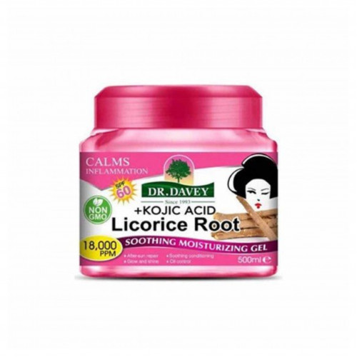 دكتور ديفي كريم وجه بخلاصة عرق السوس و حمض الكوجيك 500 مل دكتور ديفي كريم وجه بخلاصة عرق السوس و حمض الكوجيك 500 مل