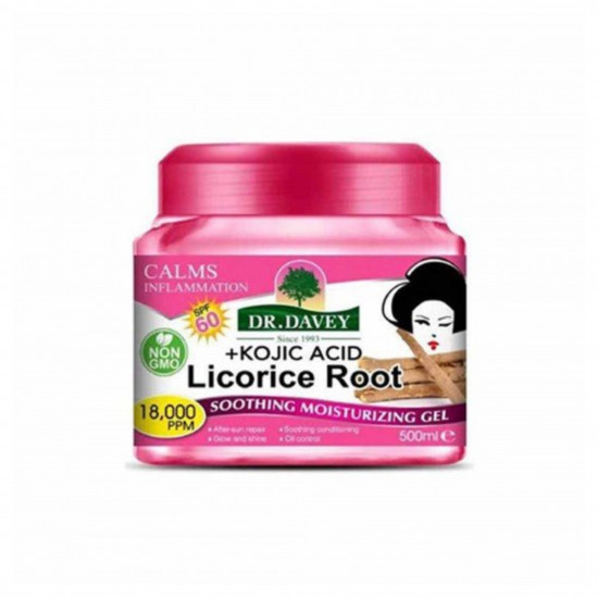 دكتور ديفي كريم وجه بخلاصة عرق السوس و حمض الكوجيك 500 مل