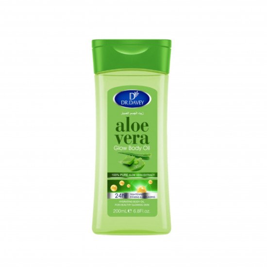 زيت الجسم المتوهج بالصبار من دكتور ديفي 200مل