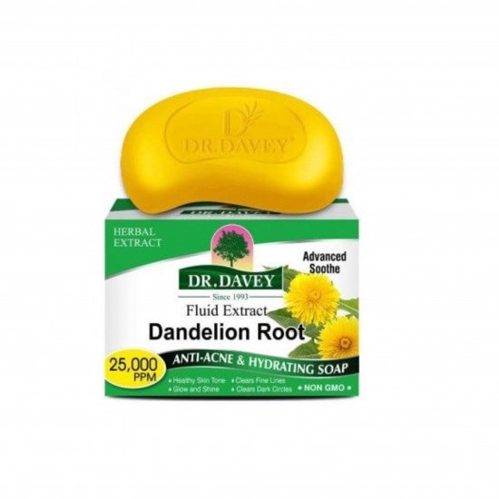صابون مضاد لحب الشباب ومرطب بخلاصة سائلة من جذر الهندباء من د. دافي 100 جرام