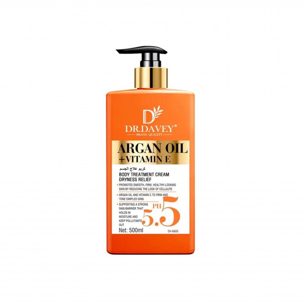 كريم علاج الجسم من دكتور ديفي لتخفيف الجفاف 500مل