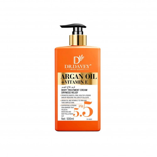 كريم علاج الجسم من دكتور ديفي لتخفيف الجفاف 500مل