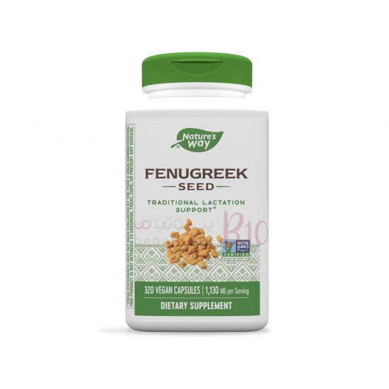 بذور الحلبة1130 مجم ، 320كبسولة نباتية من ناتشرز واي بذور الحلبة1130 مجم ، 320كبسولة نباتية من ناتشرز واي