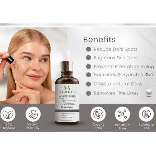 الموس سيروم الجلوتاثيون لتبييض البشرة 30 مل