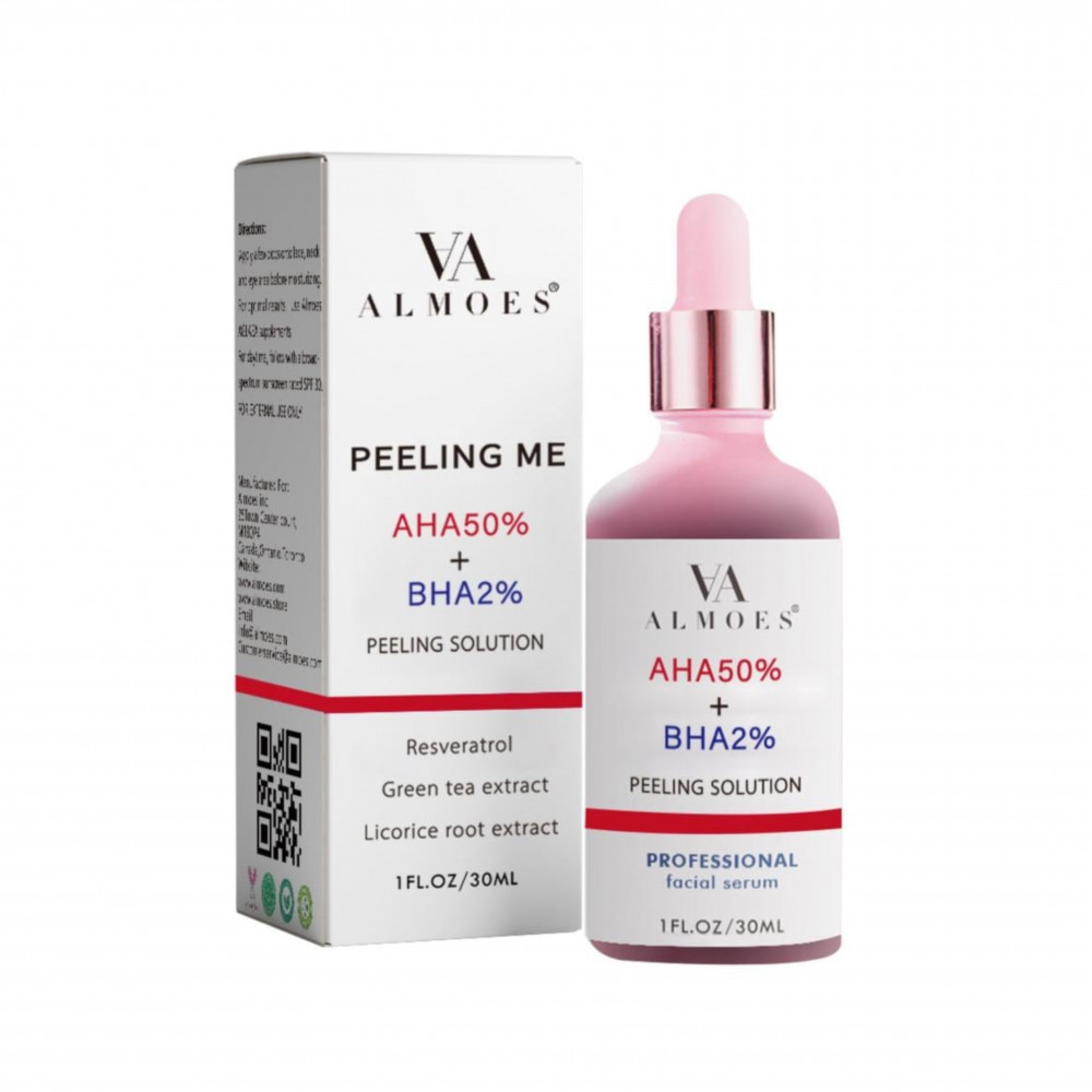 الموس سيروم50% AHA 2% BHB, Resveratrol بجذور عرق السوس  30مل