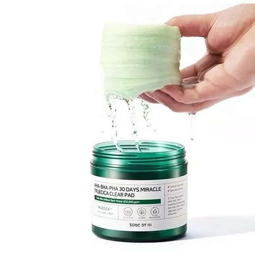 مسحات قطنية باحماض الفا وبيتا وبولي هيدروكسي 30 يوم لتنظيف البشرة من سوم باي مي - 125مل