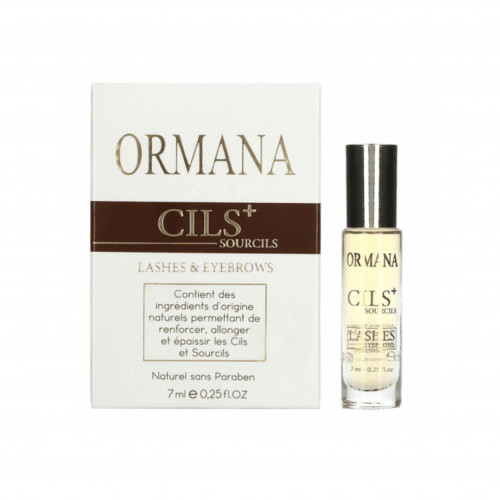 زيت سيلس+ للرموش والحواجب من اورمانا - 7مل