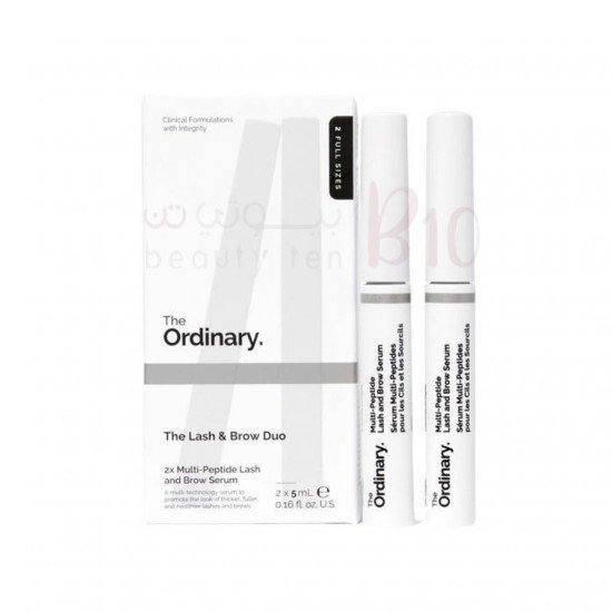 ثنائي الرموش والحواجب من ذا اورديناري