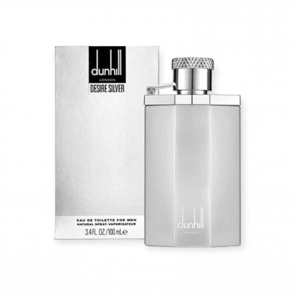 عطر دنهل ديزاير سيلفر او دي تواليت ، 100 مل