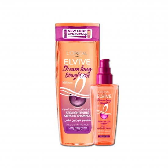 شامبو الفيف المملس بالكيراتين والحبة السوداء 400مل + سيروم مقاوم للتجاعيد الفيف 100مل