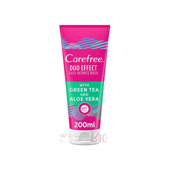 غسول مزدوج الفعالية من كيرفري - بتركيبة الشاي الأخضر وخلاصة الصبار - 200 مل غسول مزدوج الفعالية من كيرفري - بتركيبة الشاي الأخضر وخلاصة الصبار - 200 مل