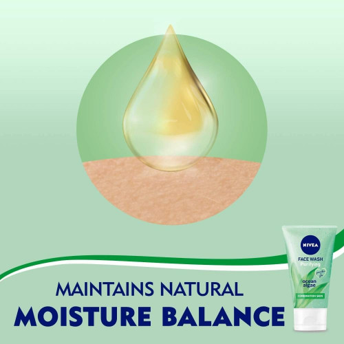 غسول للوجه يمنع اللمعان للبشرة المختلطة والدهنية من نيفيا 150مل