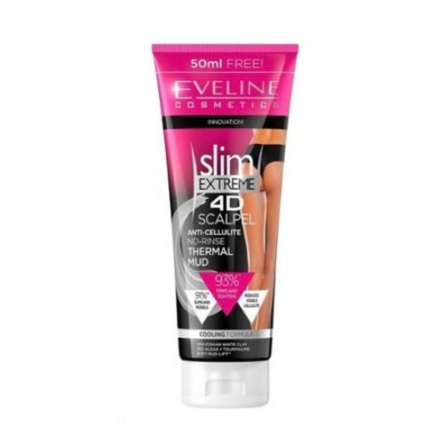 لوشن الطين الحراري لنحت الجسم سليم اكستريم 4دي من ايفيلين -250مل