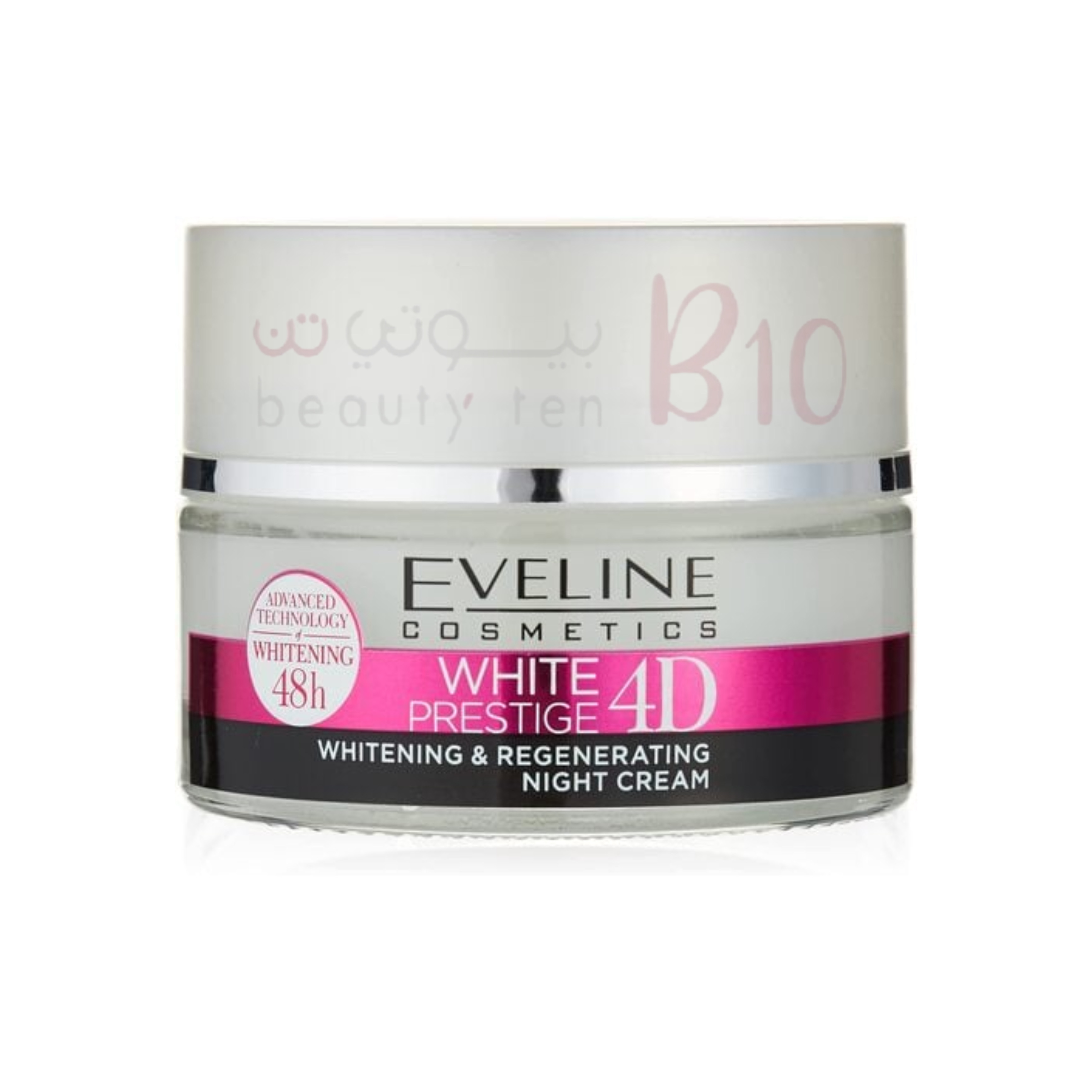 كريم الوجه الليلي وايت برستيج فور دي للتفتيح والتجديد من إيليفين - 50 مل