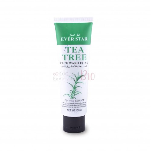 غسول وجة بخلاصة ورق الشاي  من ايفر ستار 100 مل