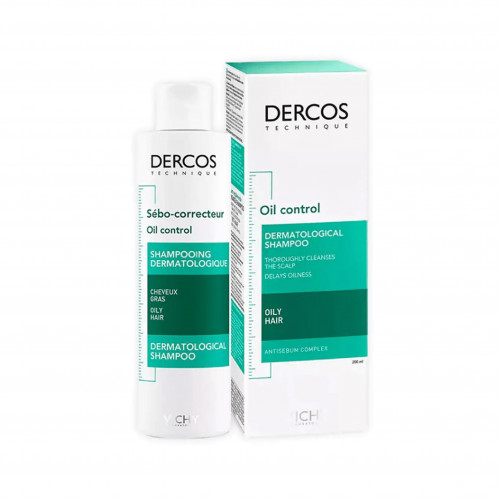 شامبو ديركوس سيبو كوريكتيور للتحكم في الزيت للشعر الدهني من فيشي 200مل