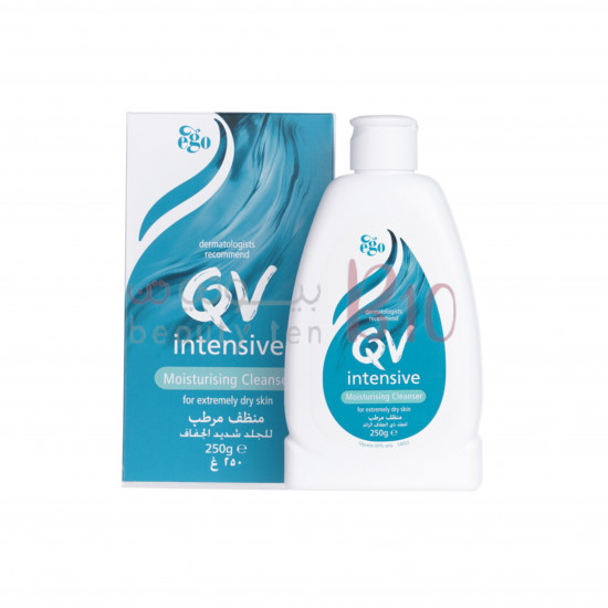 منظف مرطب للجلد شديد الجفاف من كيو في - 250غ