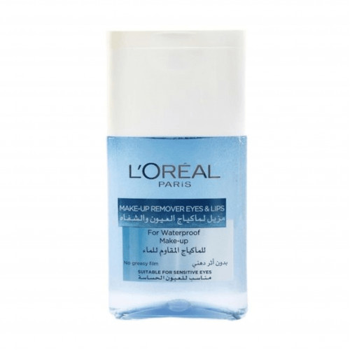 مزيل المكياج المقاوم للماء من لوريال باريس - 125 مل