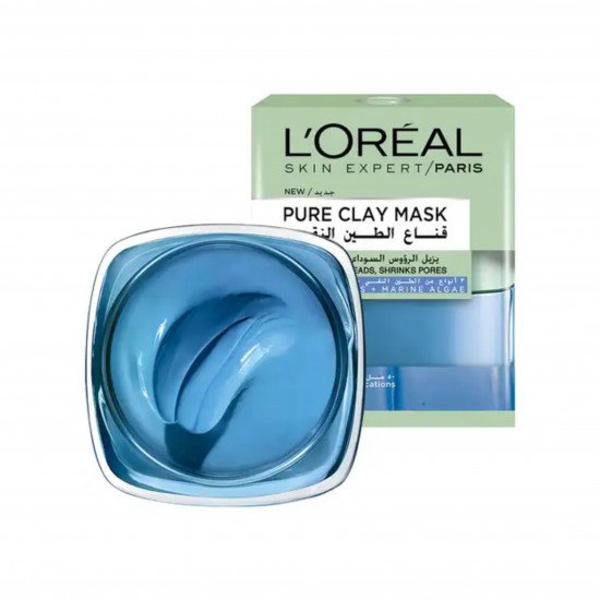 قناع الطين النقي بليمش ريسكيو ماسك من لوريال - 50 مل