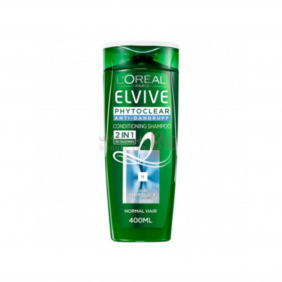 لوريال إلفيف شامبو فيتوكلير ضد القشرة للشعرالدهني 400 مل لوريال إلفيف شامبو فيتوكلير ضد القشرة للشعرالدهني 400 مل
