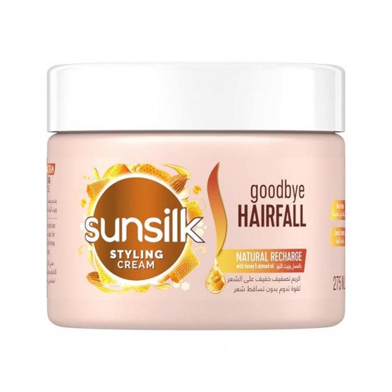 صانسيلك كريم تصفيف الشعر بالعسل وزيت اللوز 275 مل