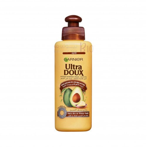 ألترا دو كريم تغذية مكثفة يترك على الشعر بزيت الأفوكادو وزبدة الشيا 200مل
