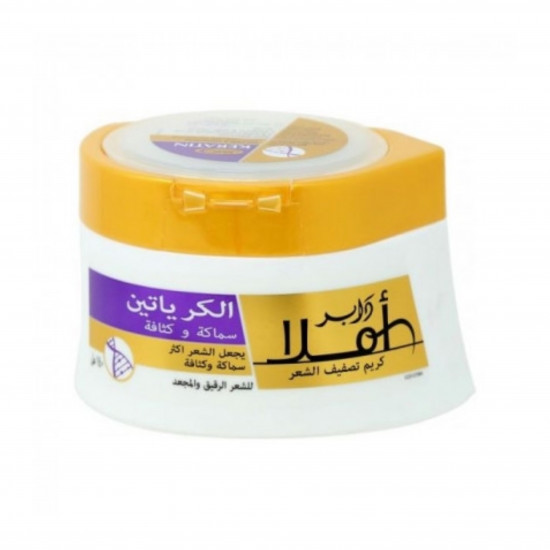 دابر املا كريم الكيراتين لتصفيف الشعر وإعطاءه حجم - 140 مل