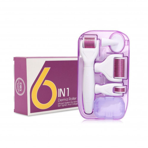 ديرما رولر 6 في1 للعناية بالبشرة