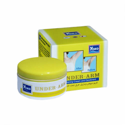 يوكو كريم مبيض ومزيل عرق تحت الذراع 50 جم