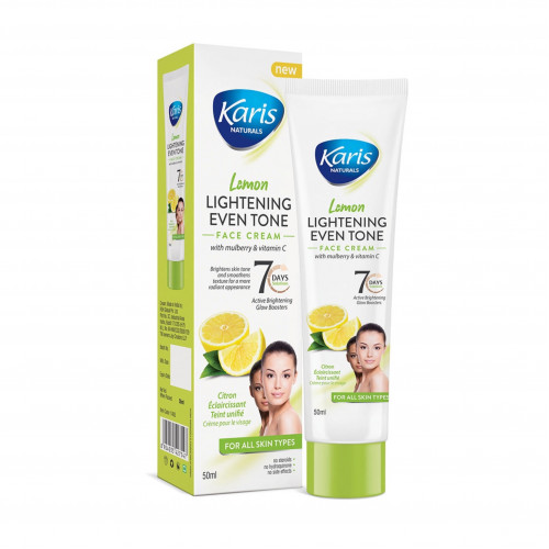 كريم الوجه لتفتيح البشرة بالليمون من كاريس 50مل
