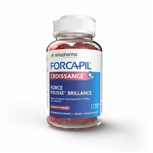 حلوى مكمل غذائي لنمو الشعر فوركابيل