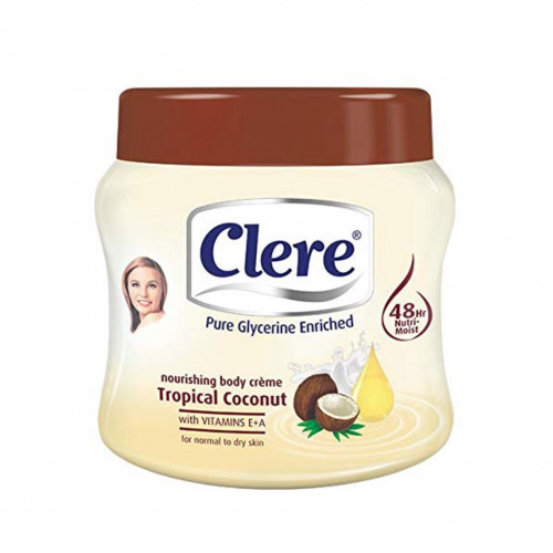 كريم الجسم بجوز الهند الاستوائي من كلير - 500مل