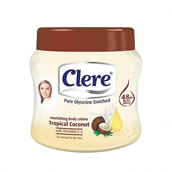 كريم الجسم بجوز الهند الاستوائي من كلير - 500مل